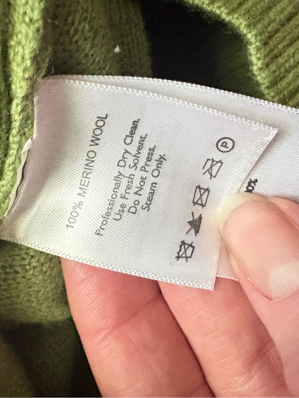 Eddie Bauer Fair Isle Merino Wool half Zip Sweater Green Petite Medium PM EUC - Picture 11 of 13